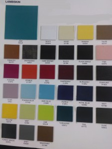 Custom Leather Springback Manuscript Binders - Available colors