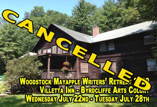 The 2020 Woodstock Mayapple Writers’ Retreat – Dates announced – Applications open – Early payment discounts available